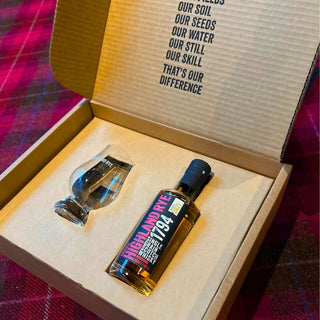 Highland Rye Whisky and Glass Gift Set