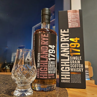 The Peated & Crystal Glass Whisky Gift Set