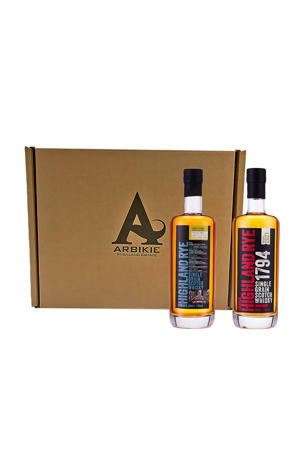 Highland Rye Whisky Tasting Gift Set