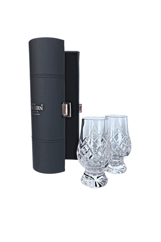 Glencairn Whisky Crystal Glass Travel Set